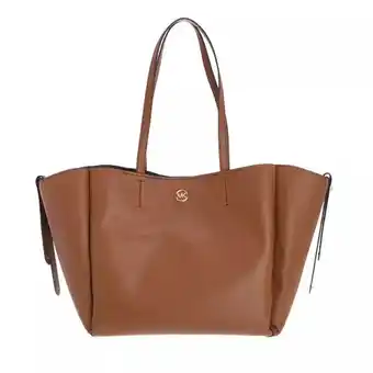 Fashionette Michael kors satchels - freya large open tote bag in bruin aanbieding