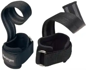 Fitwinkel.nl Harbinger fitness harbinger pro padded lifting straps - met stalen gesp aanbieding