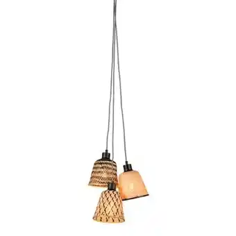 fonQ Good&mojo kalimantan 3-kap hanglamp aanbieding