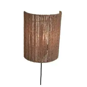 fonQ Good&mojo wandlamp iguazu - jute - 25x25x32cm aanbieding