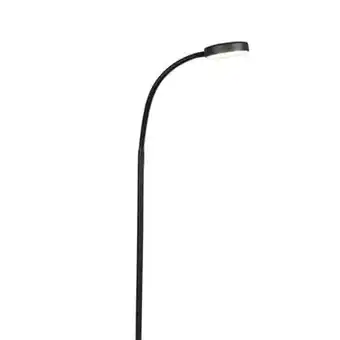 fonQ Qazqa led vloerlamp trax - zwart - modern - l 41.5cm aanbieding