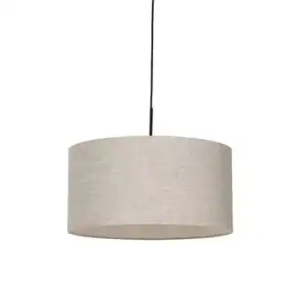 fonQ Qazqa hanglamp combi - beige - modern - d 500mm aanbieding