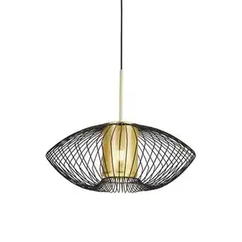 fonQ Qazqa hanglamp dobrado - goud|messing - design - d 60cm aanbieding