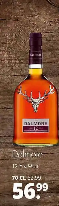 Mitra Dalmore 12 Yrs Malt 70cl aanbieding