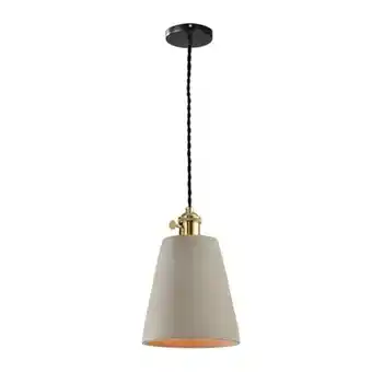 fonQ Quvio hanglamp beton langwerpig grijs - quv5094l-grey aanbieding