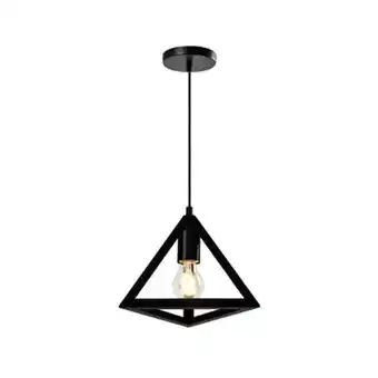 fonQ Quvio hanglamp met metalen frame driehoek zwart - quv5151l-black aanbieding