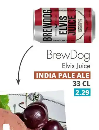 Mitra BrewDog Elvis Juice 33 cl aanbieding