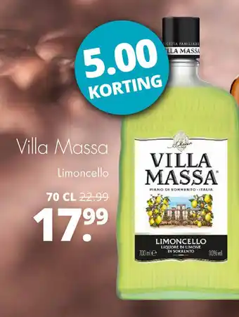 Mitra Villa Massa Limoncello 70cl aanbieding