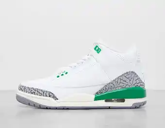 Footpatrol Jordan air 3 women's - white, white aanbieding