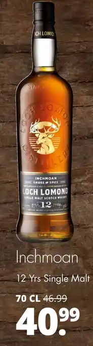 Mitra Inchmoan 12 Yrs Single Malt 70cl aanbieding
