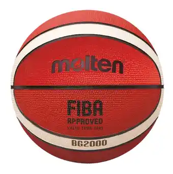 Gameballs Molten basketbal bg2000 oranje / ivoor (opvolger gr) aanbieding