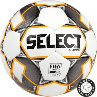 Gameballs Select voetbal super wit grijs aanbieding