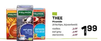 Ekoplaza Thee piramide aanbieding