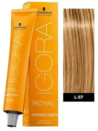 Hairandbeautyonline.com Schwarzkopf igora royal fashion lights aanbieding