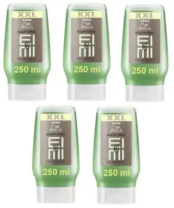 Hairandbeautyonline.com Wella eimi sculpt force, 5 x 250 ml voordeel pakket! aanbieding