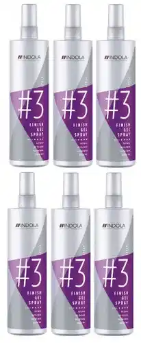 Hairandbeautyonline.com Indola style finish gel spray, 300ml, 6 stuks aanbieding