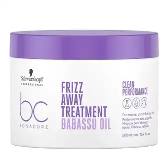 Haibu Schwarzkopf bc frizz away treatment 500ml aanbieding