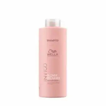 Hairandbeautyonline.com Wella invigo blonde recharge no yellow shampoo 1000ml aanbieding