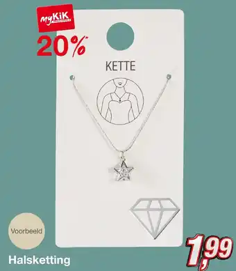 Kik Halsketting aanbieding