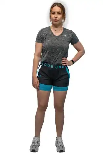 Herqua Under armour play up 2-in-1 sportshort dames aanbieding