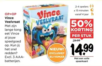 Vomar Voordeelmarkt Vince Veelvraat aanbieding