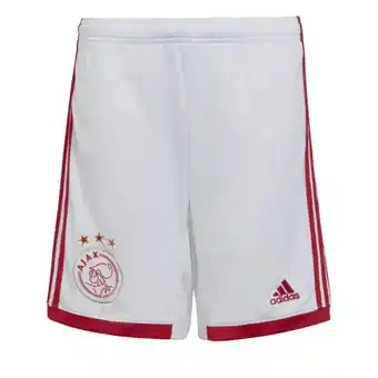 Herqua Adidas ajax h sho y.white voetbalbroek jongens aanbieding