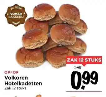 Vomar Voordeelmarkt Volkoren Hotelkadetten aanbieding