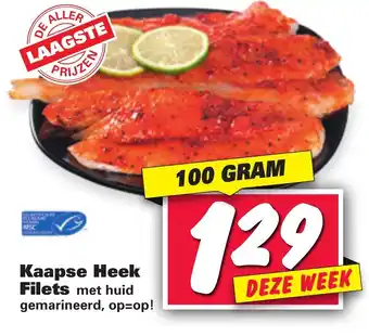 Nettorama Kaapse Heekfilets 100g aanbieding