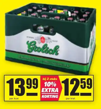 Nettorama Grolsch krat aanbieding