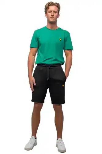 Herqua Lyle & scott lyle and scott fly fleece korte broek casual short heren aanbieding