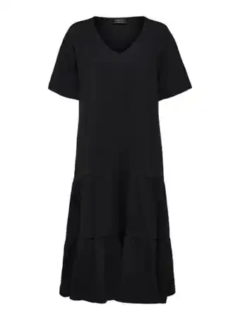 Herqua Selected slfreed 2/4 midi dress m casual jurk dames aanbieding