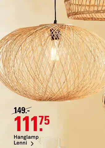 Karwei Hanglamp Lenni aanbieding