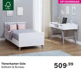 Baby & Tiener Tienerkamer Oslo ledikant & Bureau aanbieding