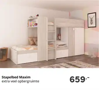 Baby & Tiener Stapelbed Maxim aanbieding