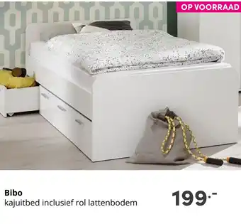 Baby & Tiener Bibo kajuitbed inclusief rol lattenbodem aanbieding