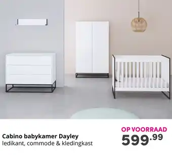 Baby & Tiener Cabino babykamer Dayley aanbieding