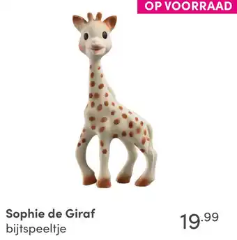 Baby & Tiener Sophie de Giraf bijtspeeltje aanbieding