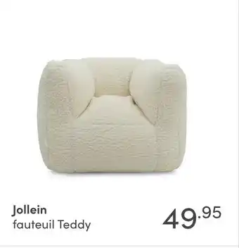 Baby & Tiener Jollein fauteuil Teddy aanbieding