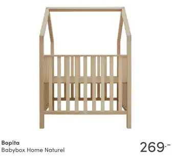 Baby & Tiener Bopita Babybox Home Naturel aanbieding