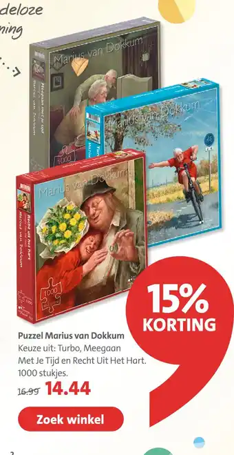 Bruna Puzzel Marius van Dokkum aanbieding