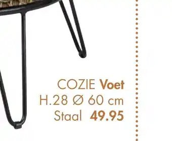 Casa COZIE Voet aanbieding