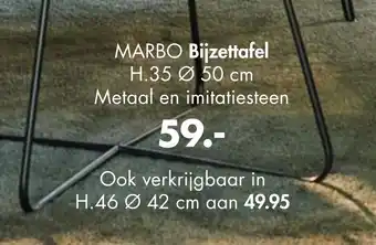 Casa MARBO Bijzettafel aanbieding