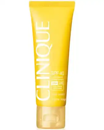 ICI Paris XL Clinique zonnecrame gezicht spf 40 gevoelige huid - face cream zonnecrãˆme gezicht spf 40 - gevoelige huid aanbieding