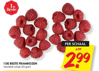 Dekamarkt 1 de beste frambozen aanbieding