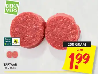 Dekamarkt Tartaar aanbieding