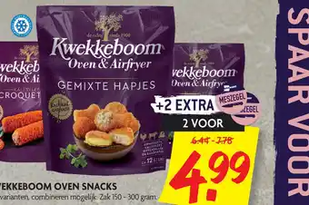 Dekamarkt Kwekkeboom oven snacks aanbieding