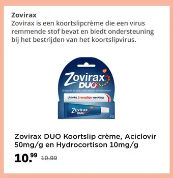 De Online Drogist Zovirax aanbieding