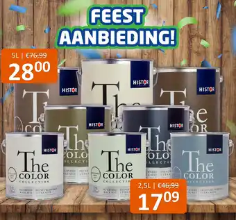 De Verfzaak Histor The Color aanbieding