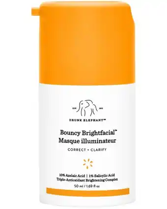 ICI Paris XL Drunk elephant bouncy brightfacial - mask bouncy brightfacial aanbieding