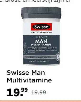 De Online Drogist Swisse Man Multivitamine car aanbieding